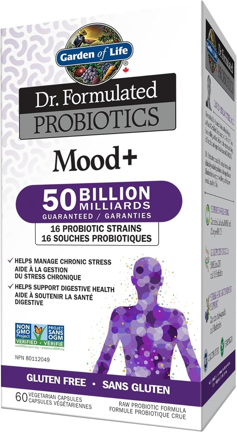 Mood+ Shelf Stable | Garden of Life® | 60 Capsules