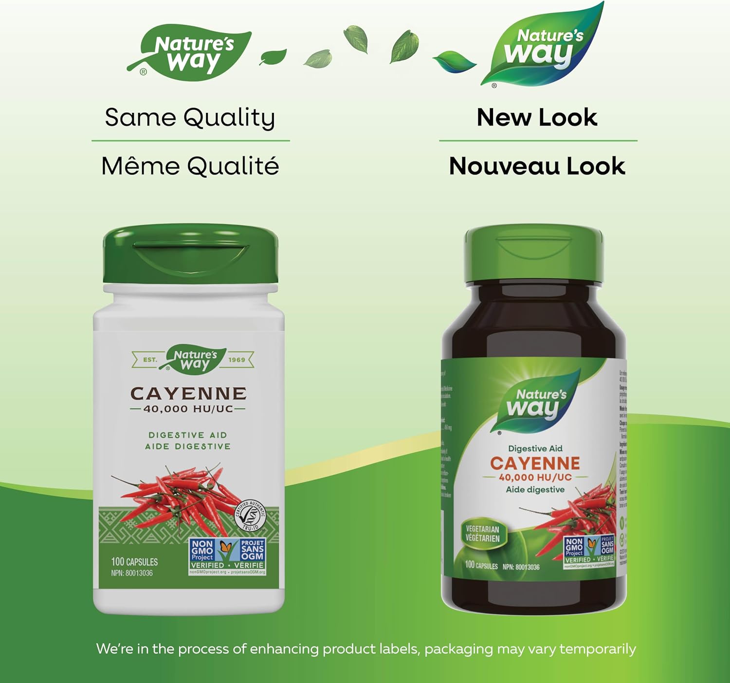 Cayenne, 40,000 HU | Nature’s Way® | 100 or 180 capsules
