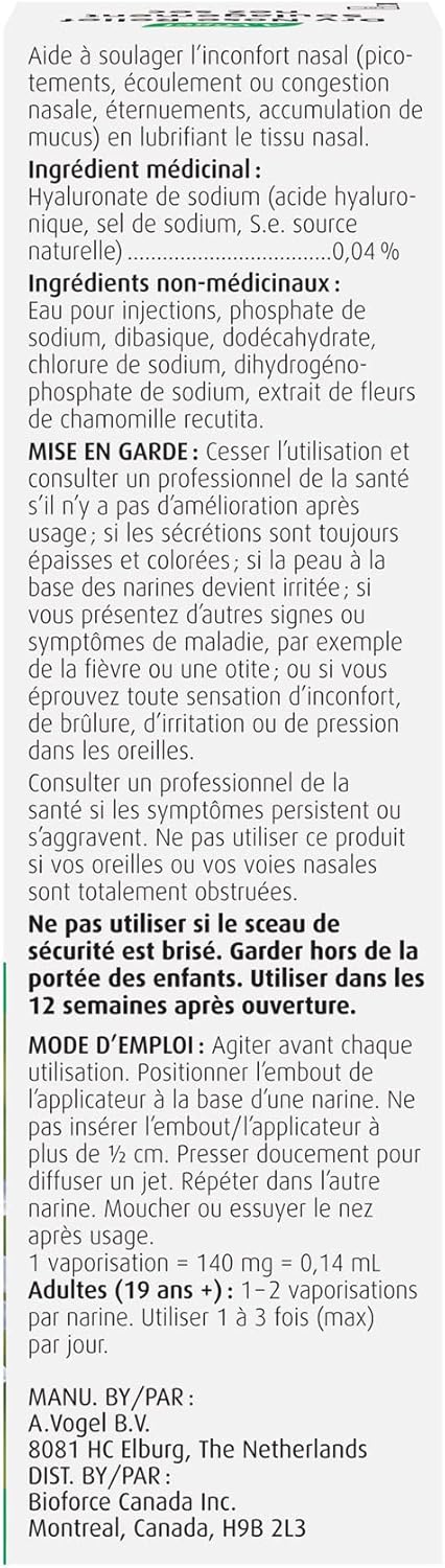 Dry Nose Relief | A. Vogel | 15 mL