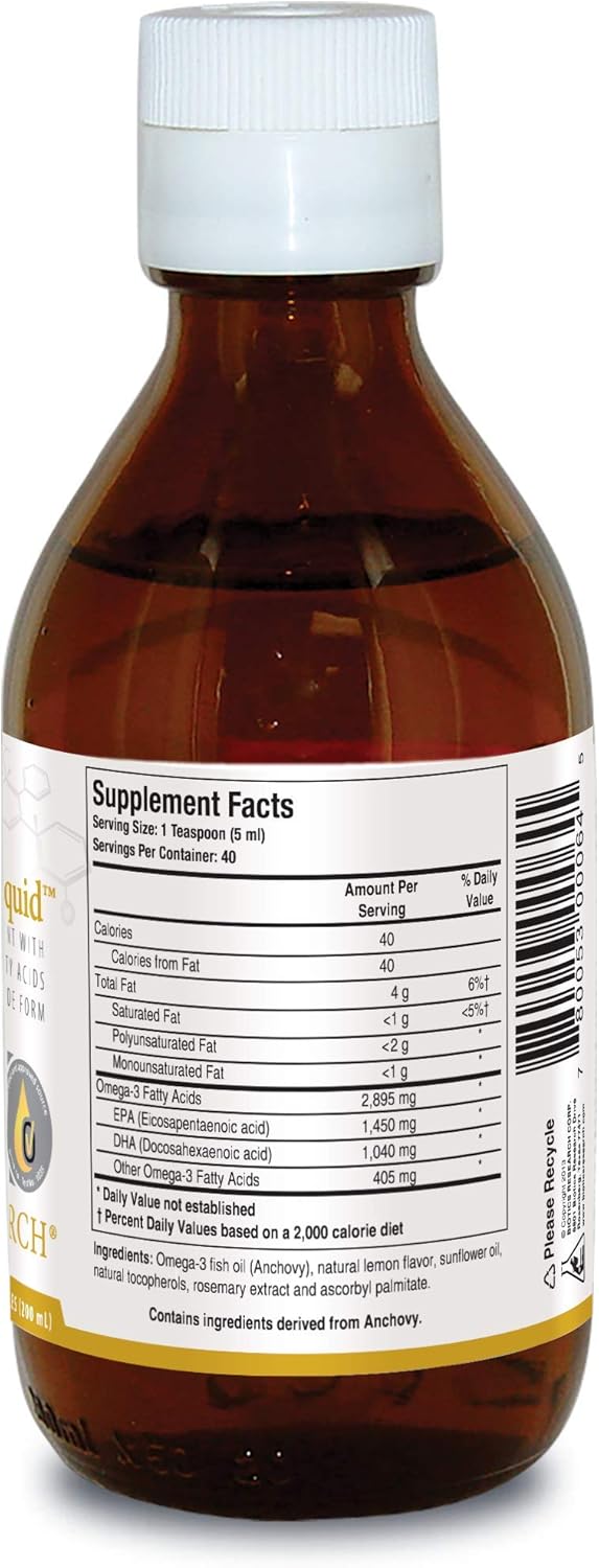 Biomega-3 Liquid (Marine Lipid) | Biotics Research® | 6.76 fl. oz. (200 mL)