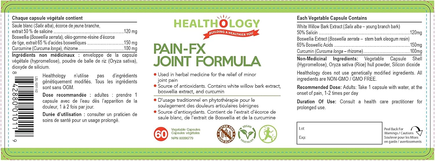 Pain-Fx | Healthology™ | 60 Capusles