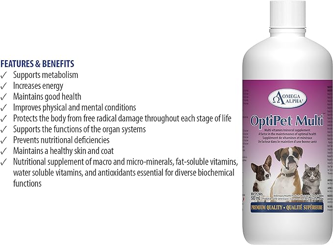 OptiPet Multi™| Omega Alpha® | Various Size