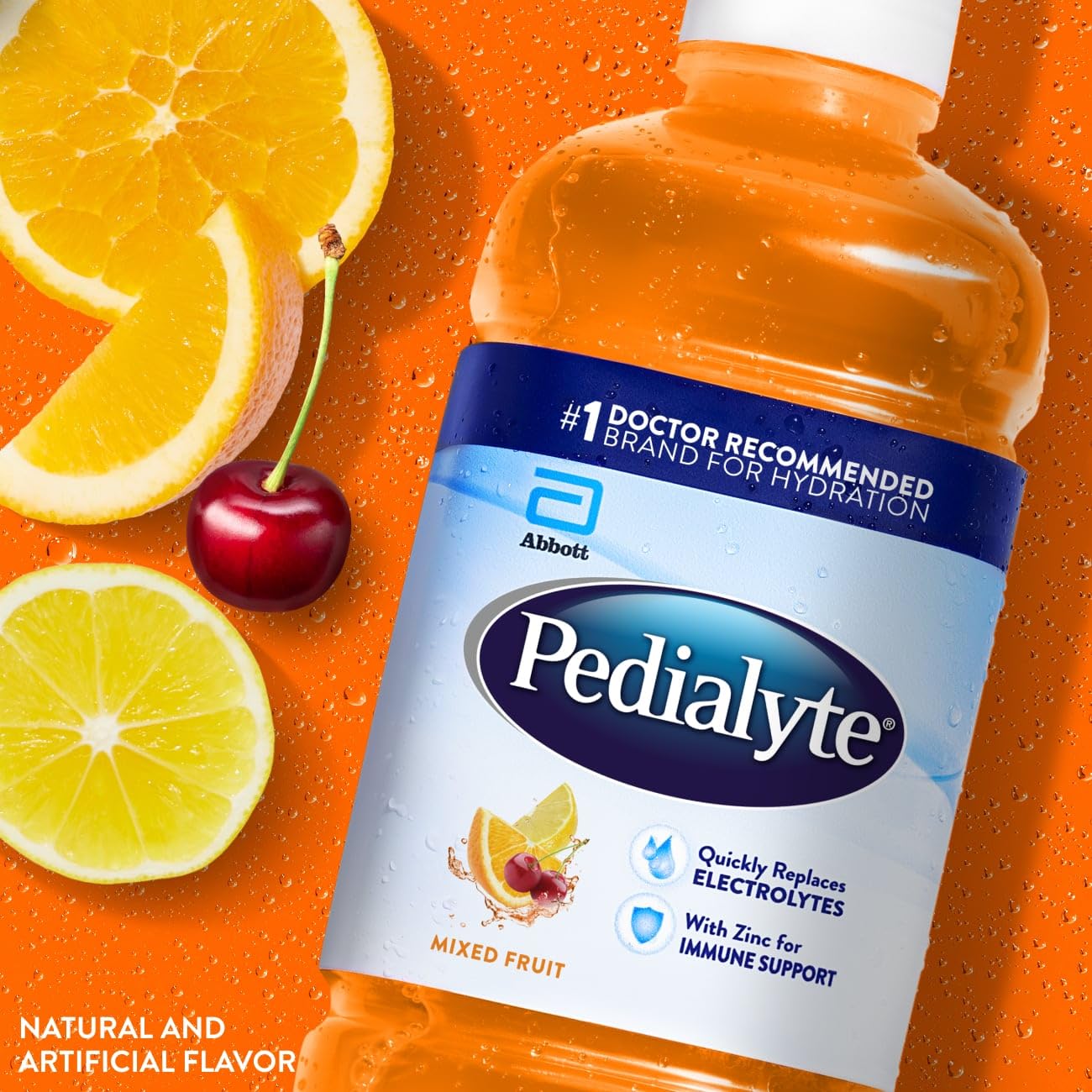 Electrolyte Oral Rehydration Solution | Pedialyte® | 1 L (1000 mL)