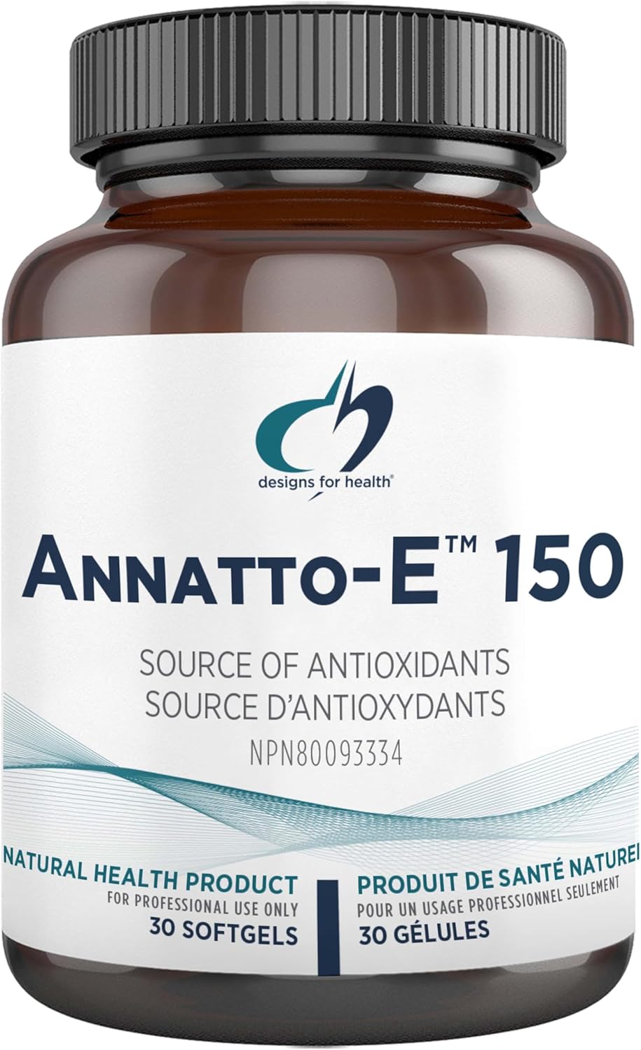 Annatto-E™ by Designs for Health® – Tocotrienol Vitamin E Support | 30 Softgels