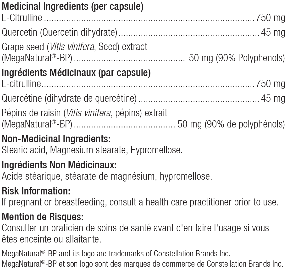 CitraNOX | Ortho Molecular | 120 Capsules