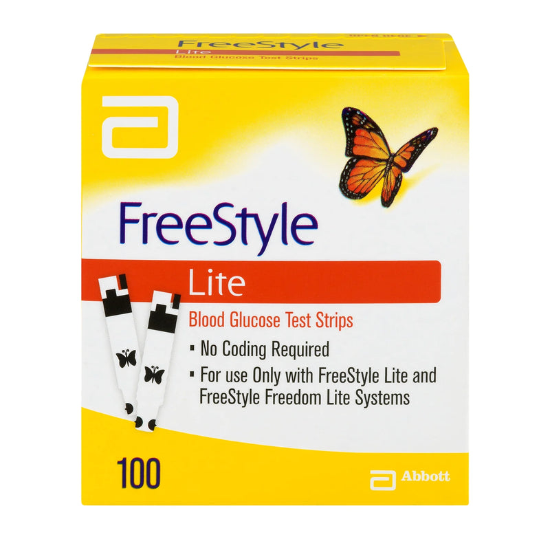 Lite Test Strips | FreeStyle | 100 Strips