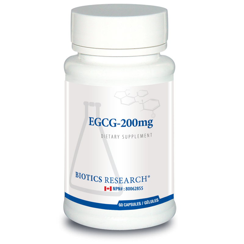 EGCG-200 mg  | Biotics Research® | 60 Capsules