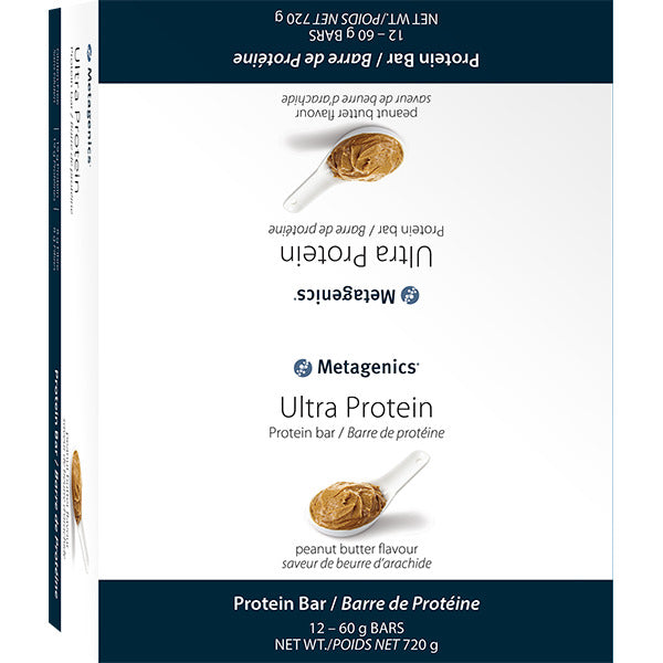 Ultra Protein Bar Peanut Butter | Metagenics® | 12 Bars