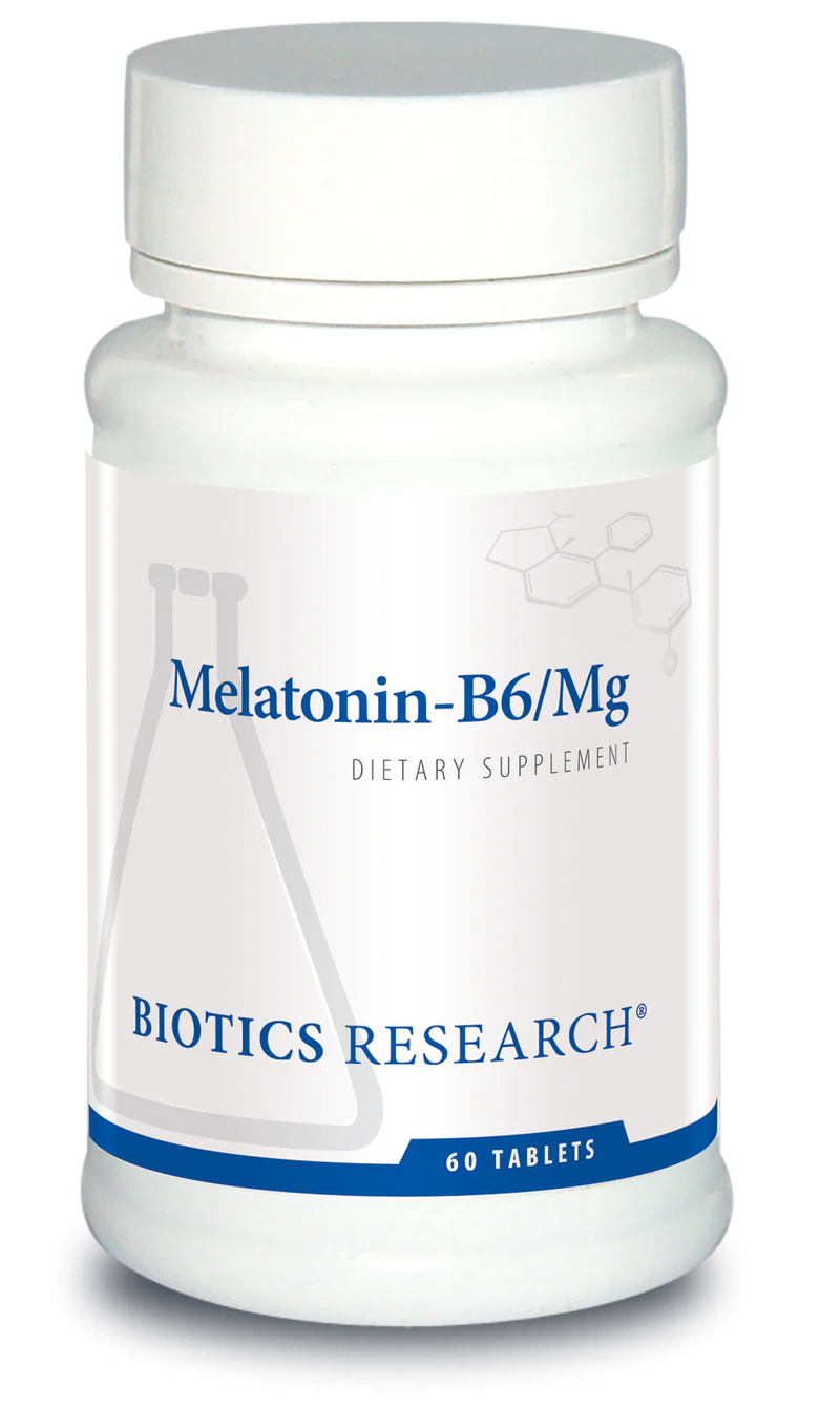 Melatonin-B6/Mg | Biotics Research® | 60 Tablets