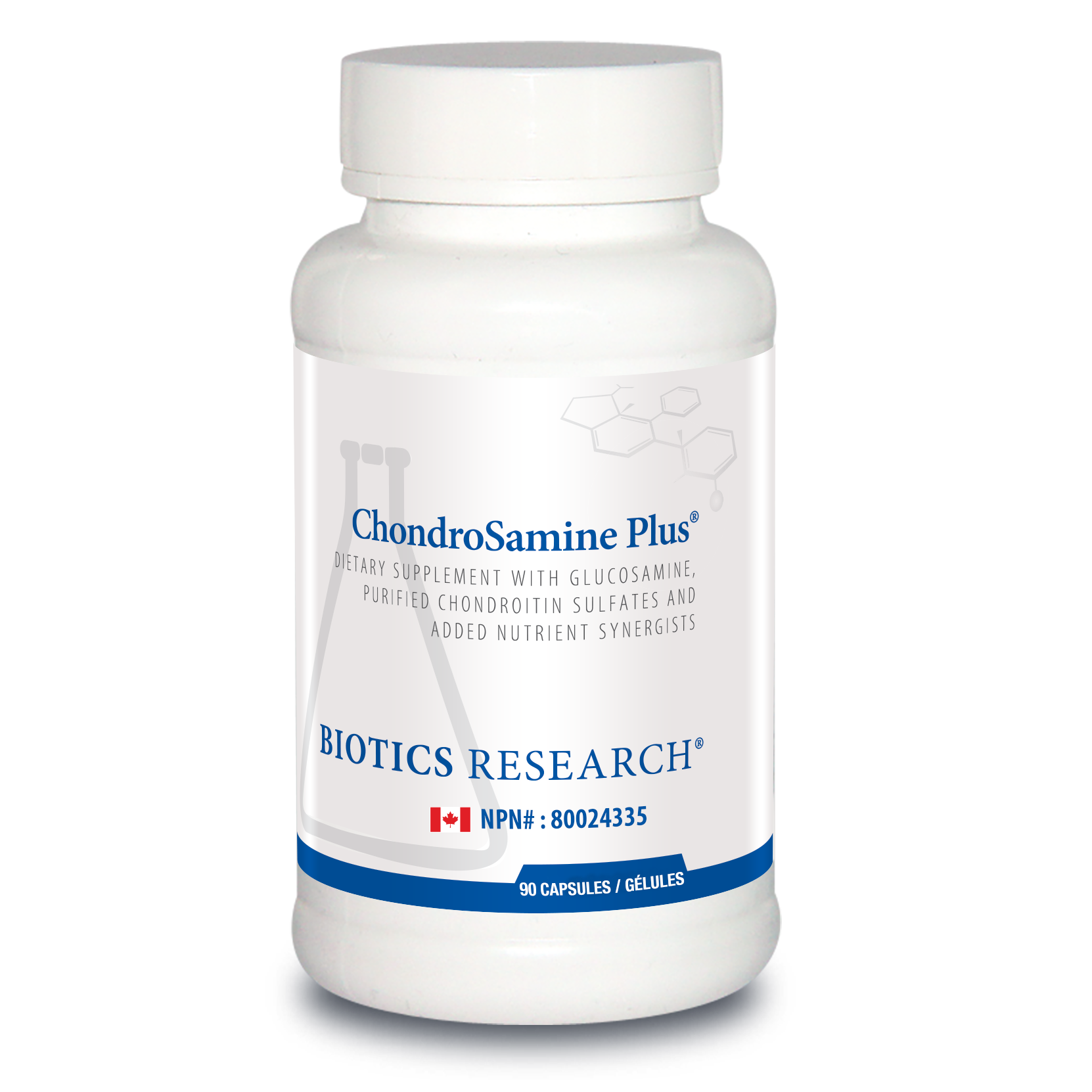 ChondroSamine Plus® | Biotics Research® | 90 Capsules