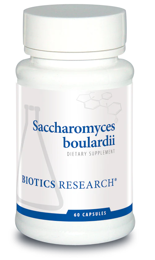 Saccharomyces boulardii | Biotics Research® | 60 Capsules