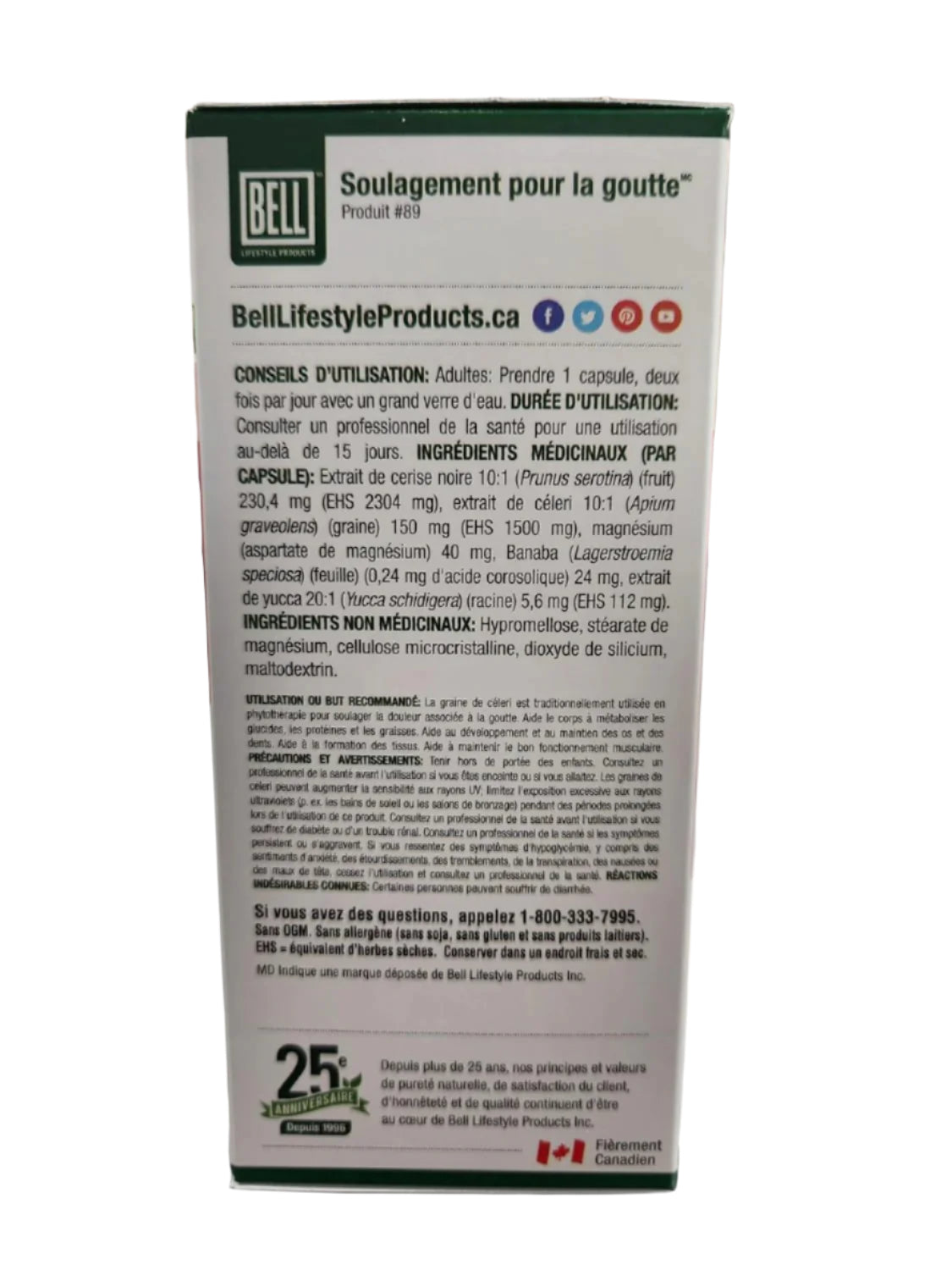 Gout Relief® | Bell® | 60 Capsules