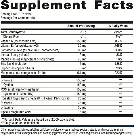 Collagenics™  | Metagenics® | 180 Tablets