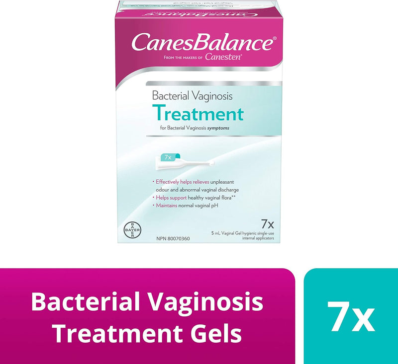 CanesBalance Bacterial Vaginosis Vaginal Gel Treat and Prevent | Canesten | 7 Single-Use Applicators