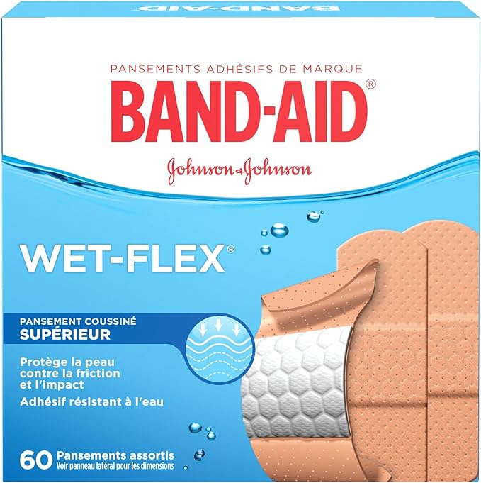 Wet-Flex® Bandages|  Band-Aid® | 60 Count