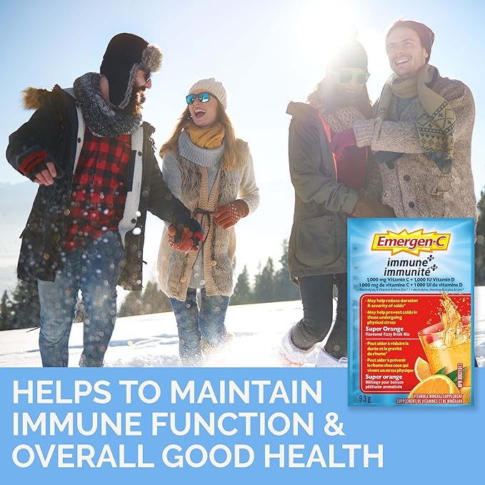 Immune Plus Super Orange | Emergen-C® | 24 Packets