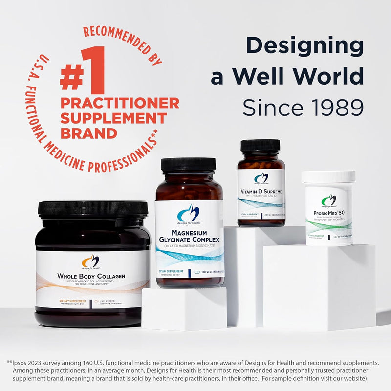 Whole Body Collagen™ | Designs for Health® | 390 g (0.86 lbs) Powder