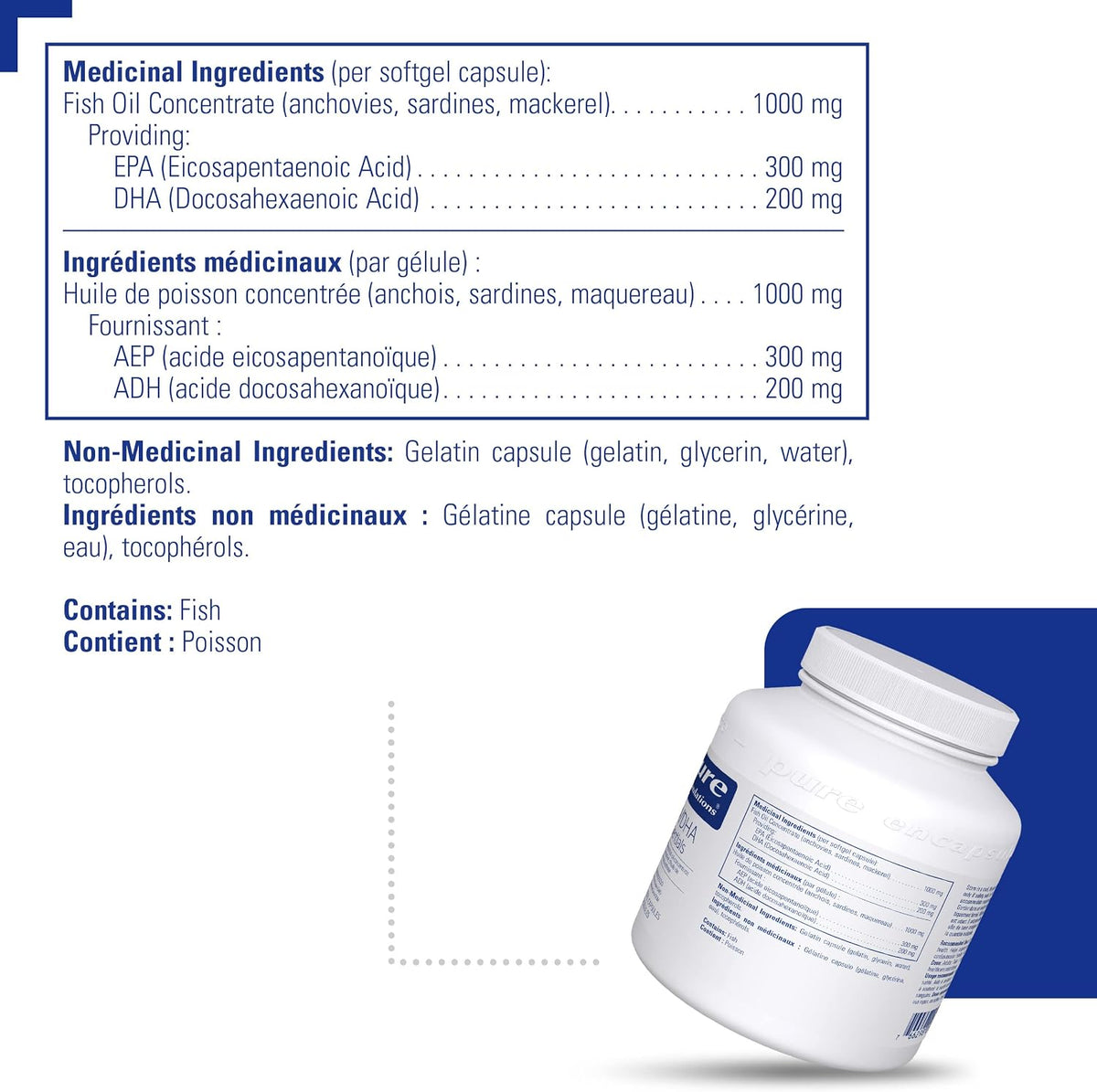 EPA/DHA essentials | Pure Encapsulations® | 180 Softgel
