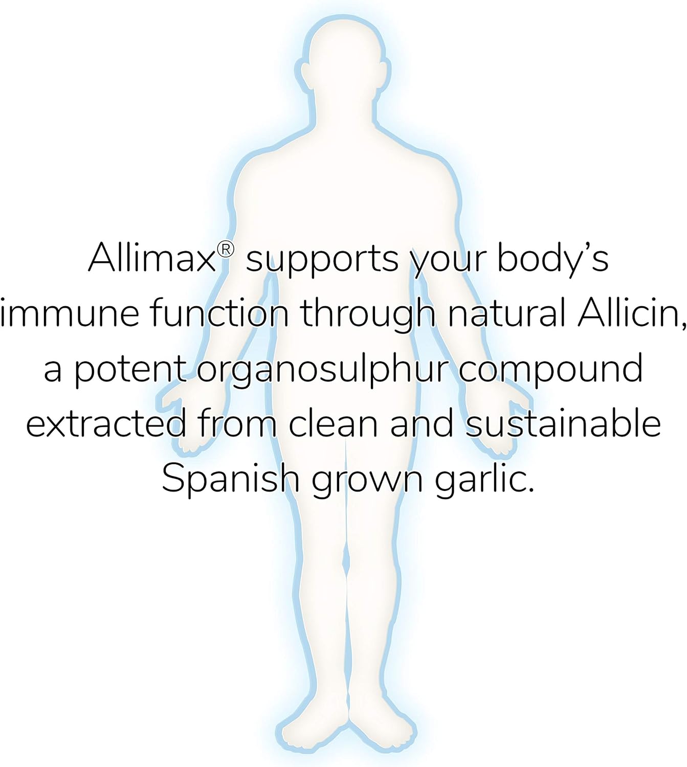 Allicin Capsules- 450mg | Allimax® Pro | 100 Vegan Capsules
