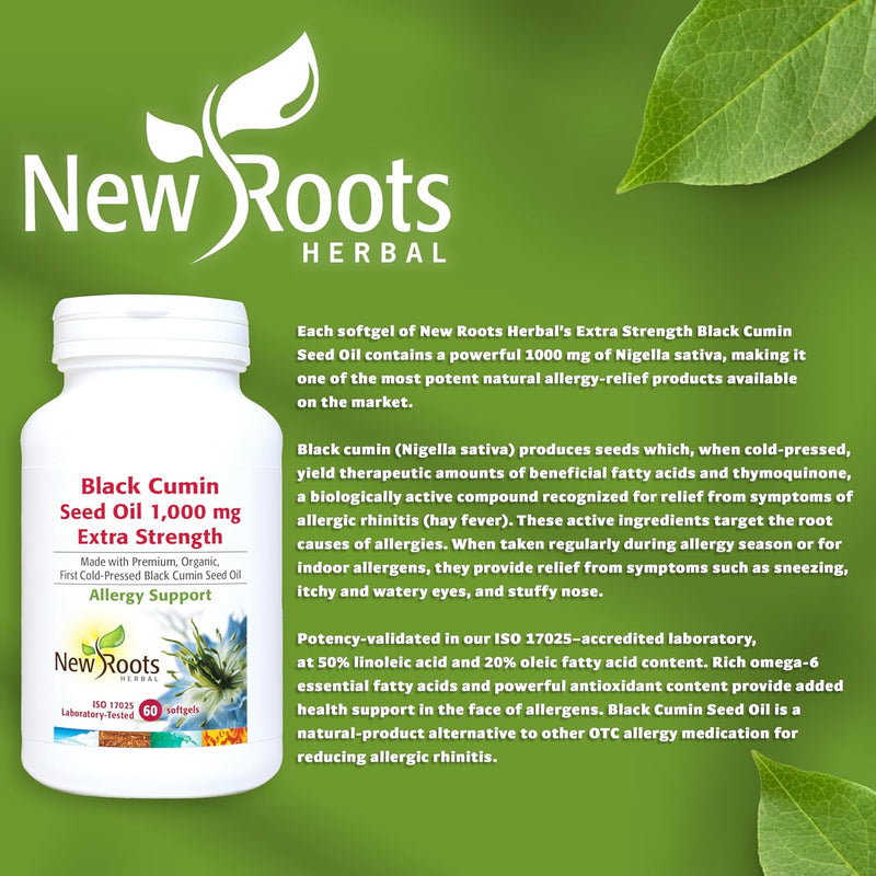 Black Cumin | New Roots HERBAL® | 60 softgels