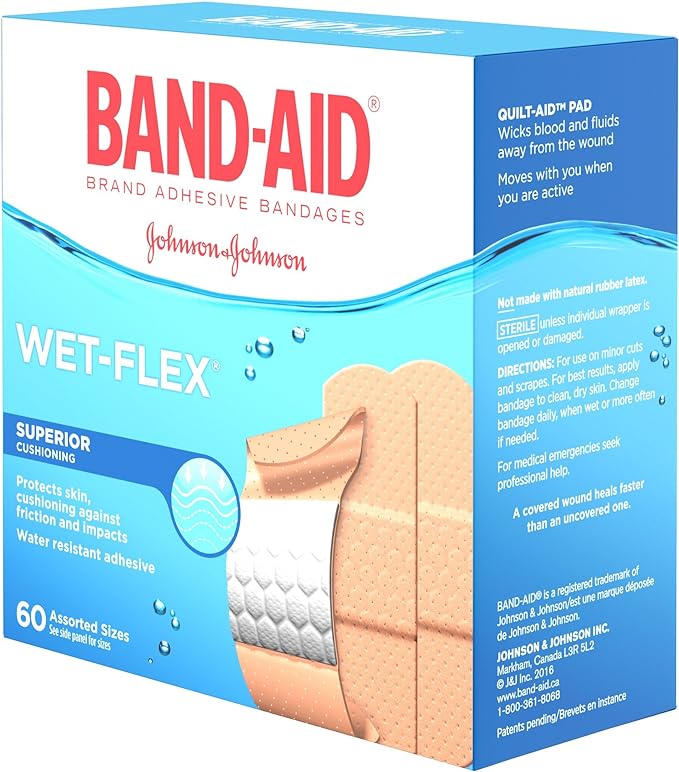 Wet-Flex® Bandages |  Band-Aid® | 60 Count