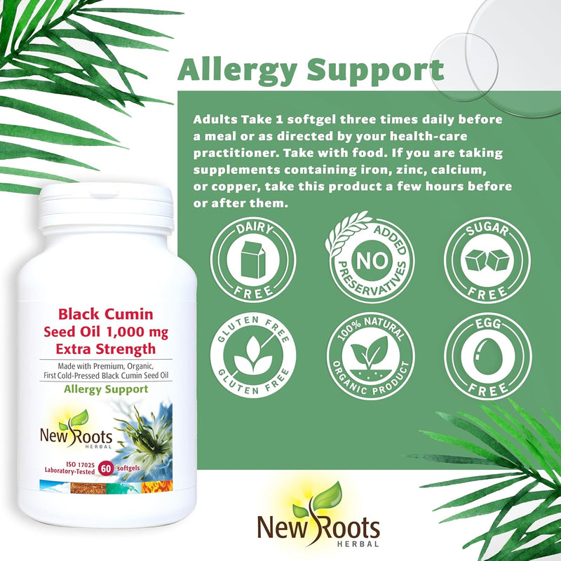 Black Cumin | New Roots HERBAL® | 60 softgels