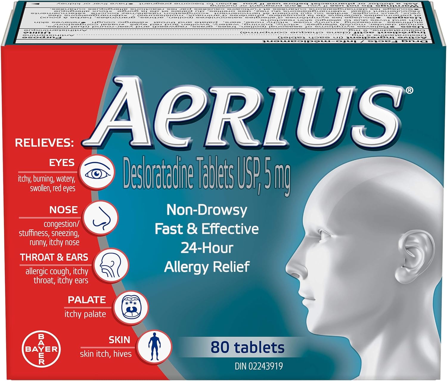 Aerius Allergy 5mg | AERIUS® | Different Size