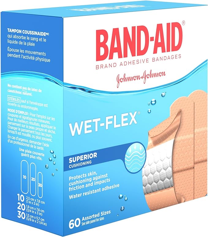Wet-Flex® Bandages|  Band-Aid® | 60 Count