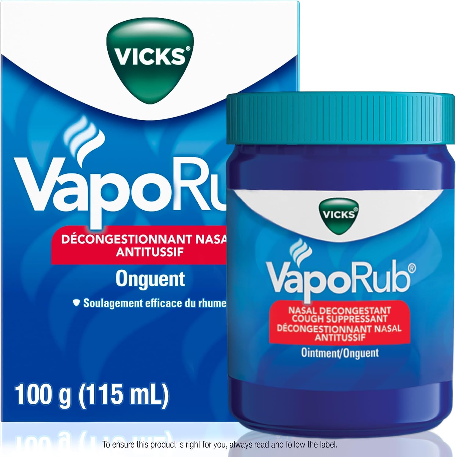 Vaporub Ointment | Vicks | 57, 115 or 190 mL