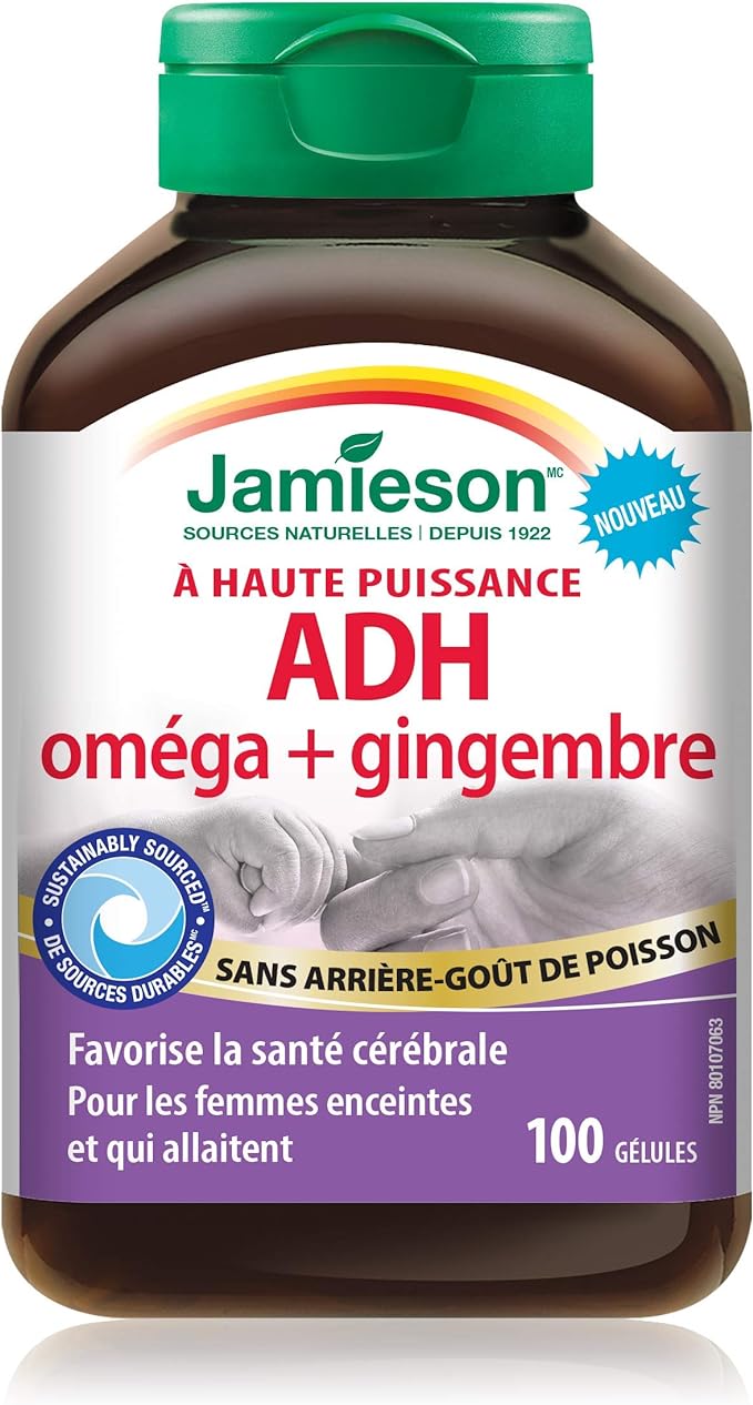 Prenatal DHA Omega + Ginger | Jamieson™ | 100 Softgels