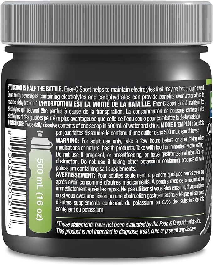 Electrolyte Drink Mix | Ener-Life™ | 45 Serving Tub