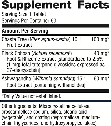 Chasteberry Plus™ | Metagenics® | 60 Tablets