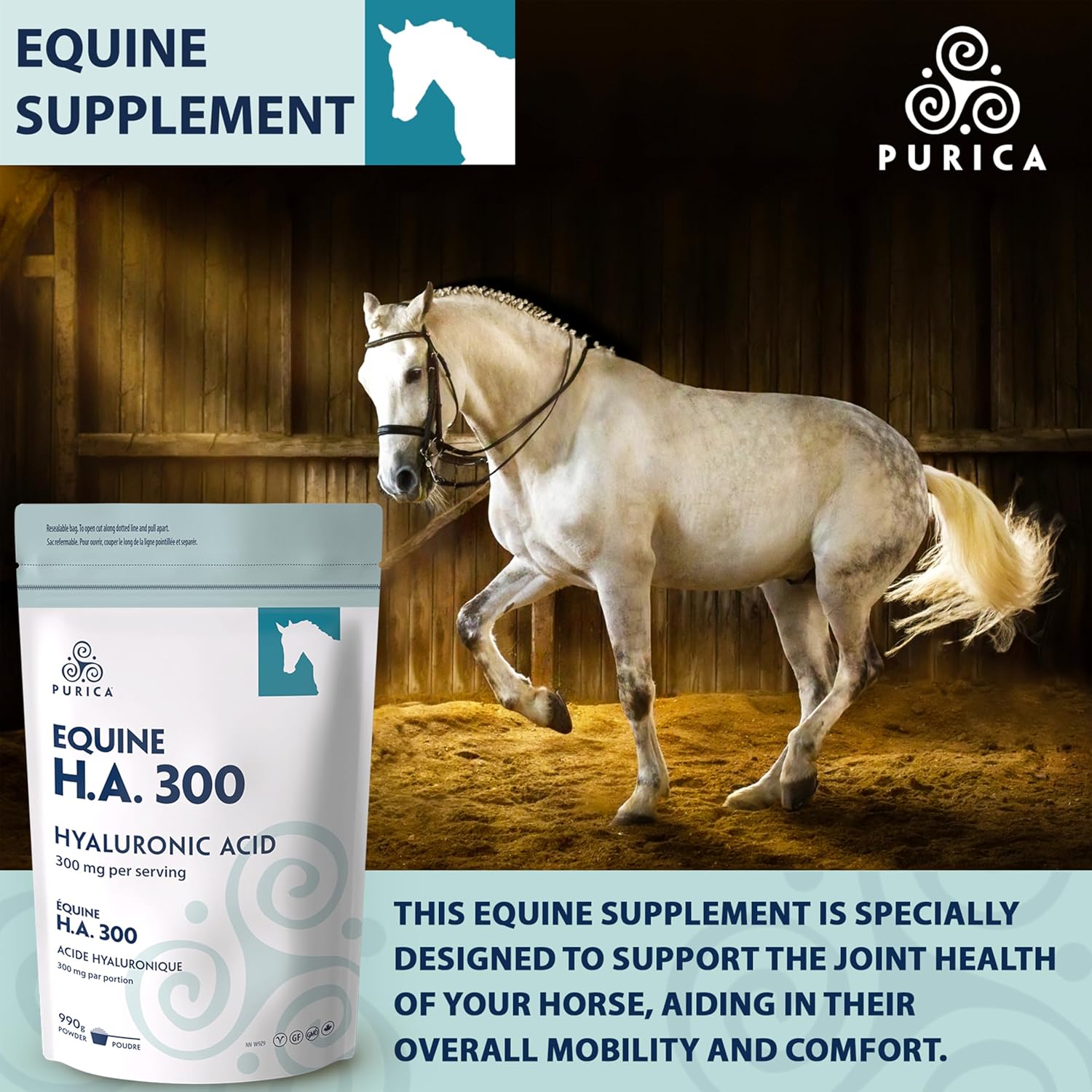 Equine HA 300 | Purica® | Powder