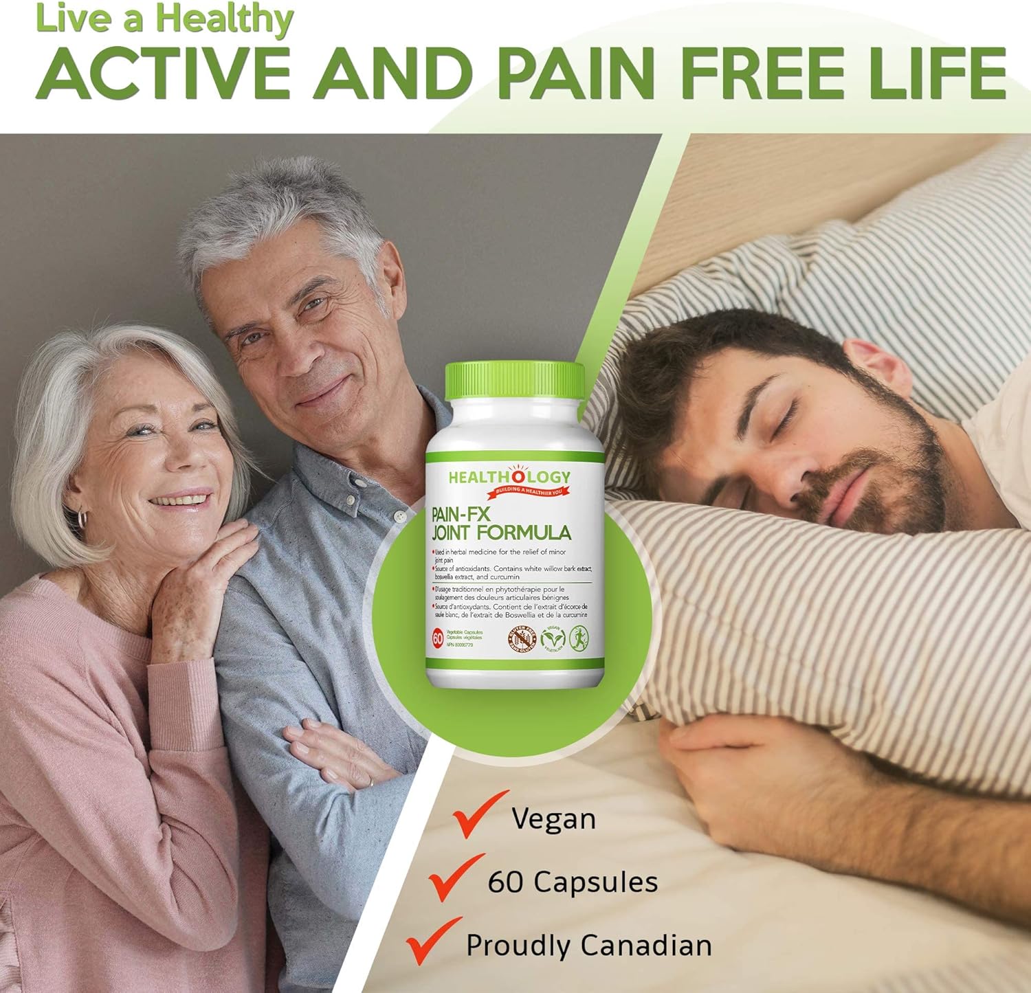 Pain-Fx | Healthology™ | 60 Capusles