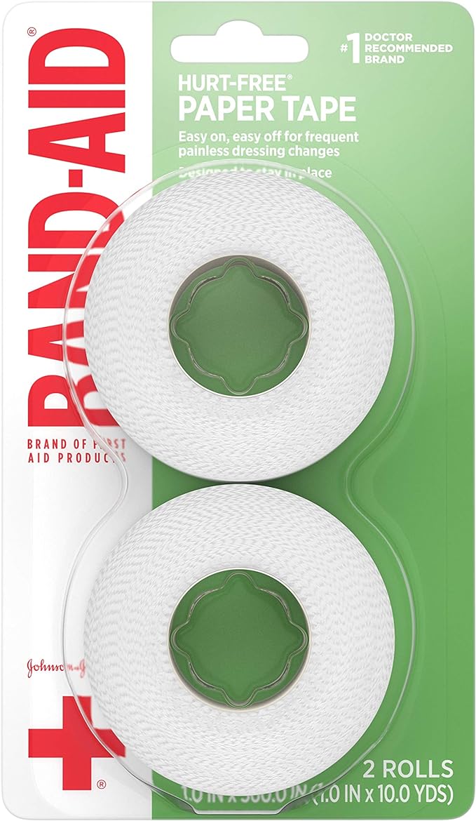 Hurt-Free® Wrap | Band-Aid® |  2 In x 5 Yds or 1 In x 10 Yds