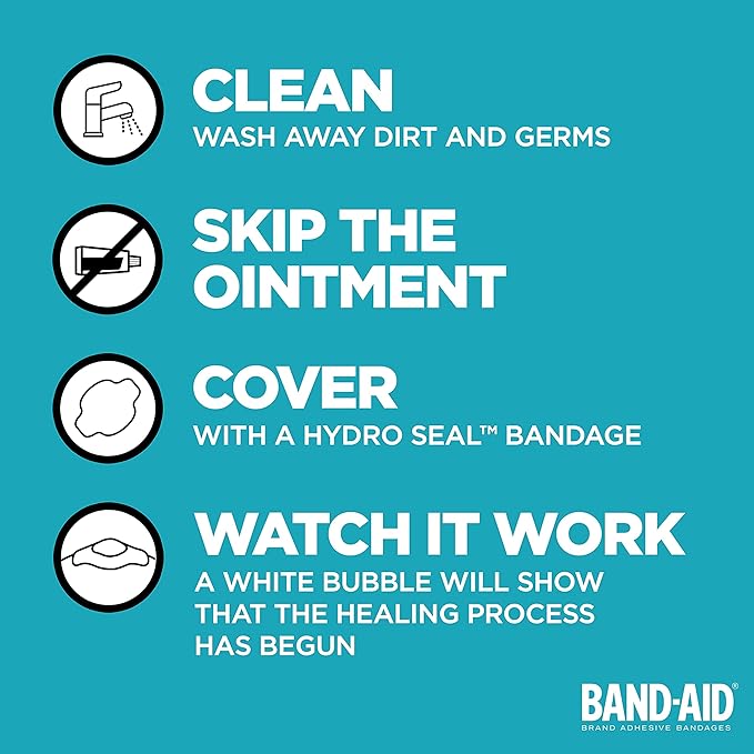 HYDRO SEAL™ Advanced Healing Large Bandages | Band-Aid® | 6 Count