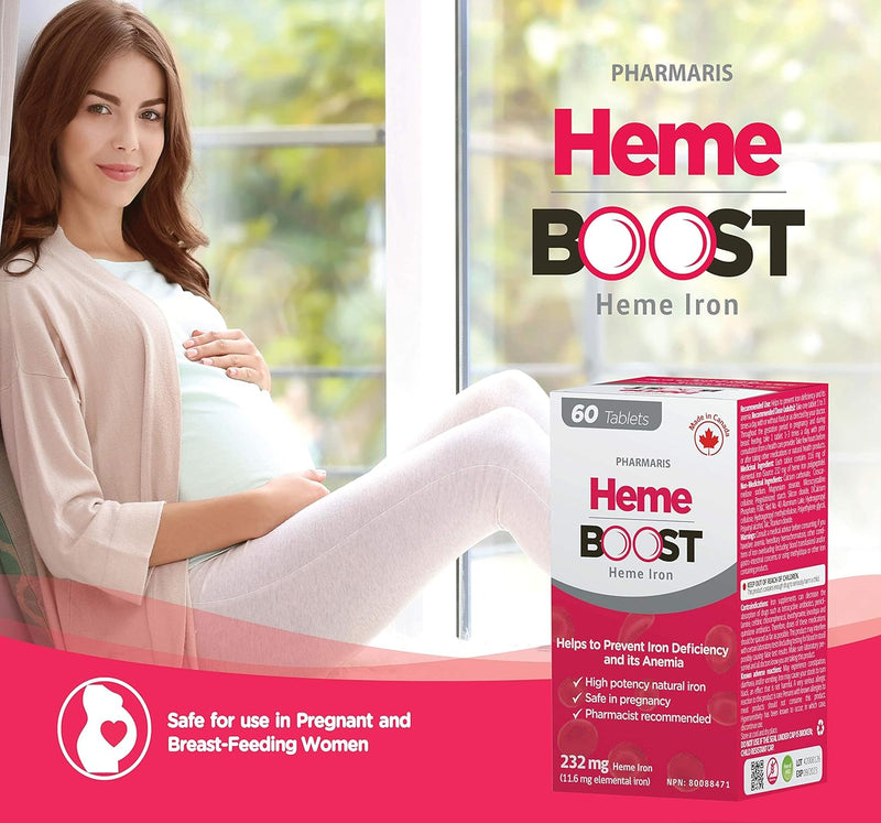 Heme Iron I HemeBOOST I 60 Tablets