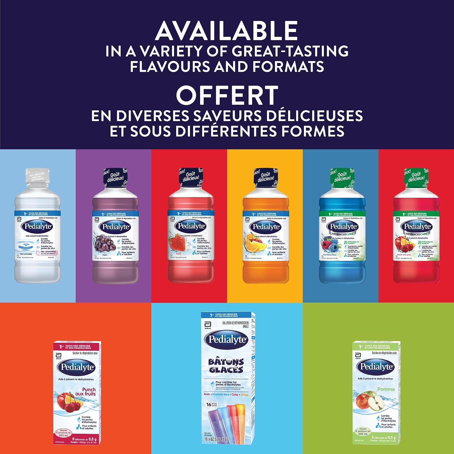 Electrolyte Oral Rehydration Solution | Pedialyte® | 1 L (1000 mL)