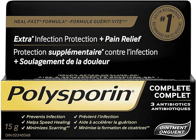 Complete Ointment | Polysporin® | 15g or 30g tubes
