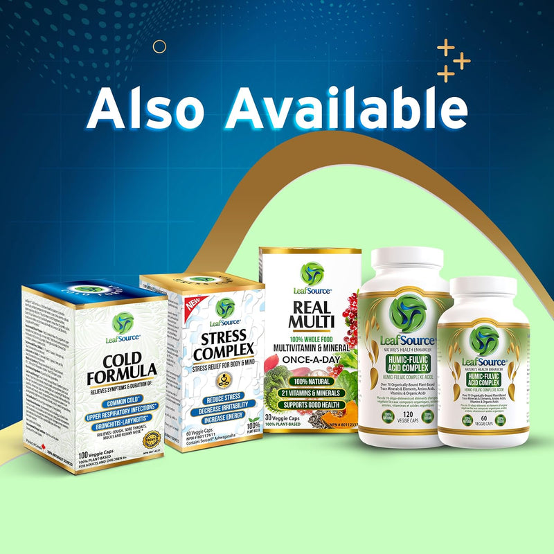Real Multi | LeafSource®️ | 30 Veggie Capsules