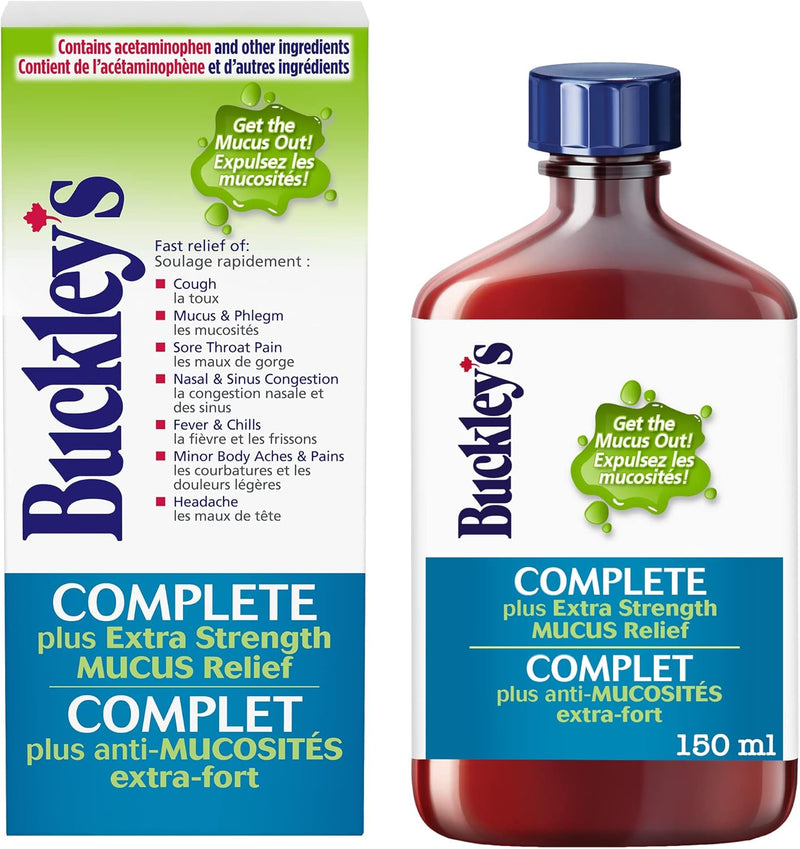 Complete® Mucus Relief | Buckley's® | 150 mL or 250 mL