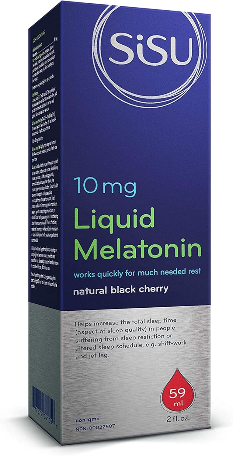 Liquid Melatonin 10 mg | SISU | 59 mL