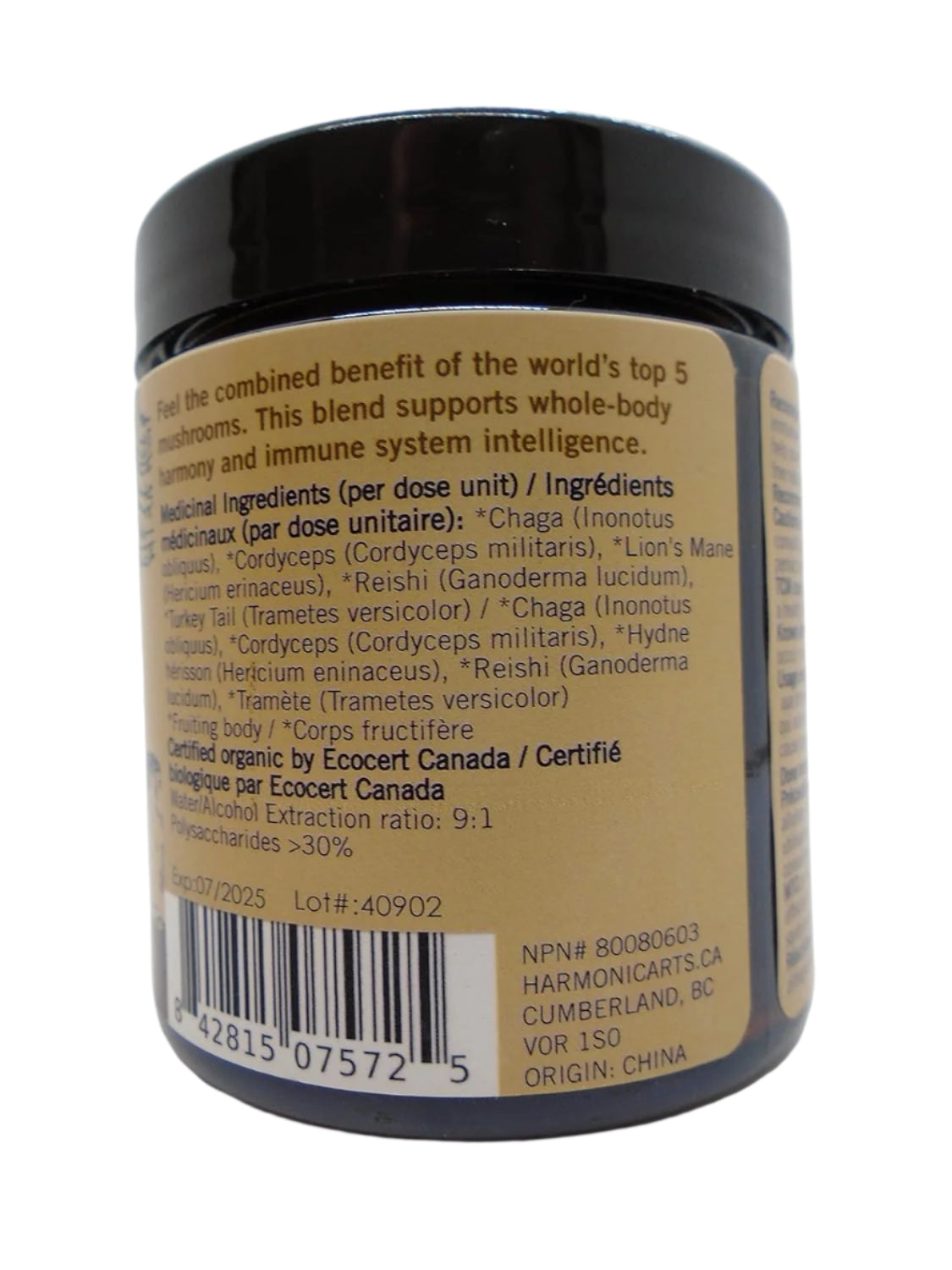 5 Mushroom Concentrated Powder | Harmonic Arts | Various sizes
