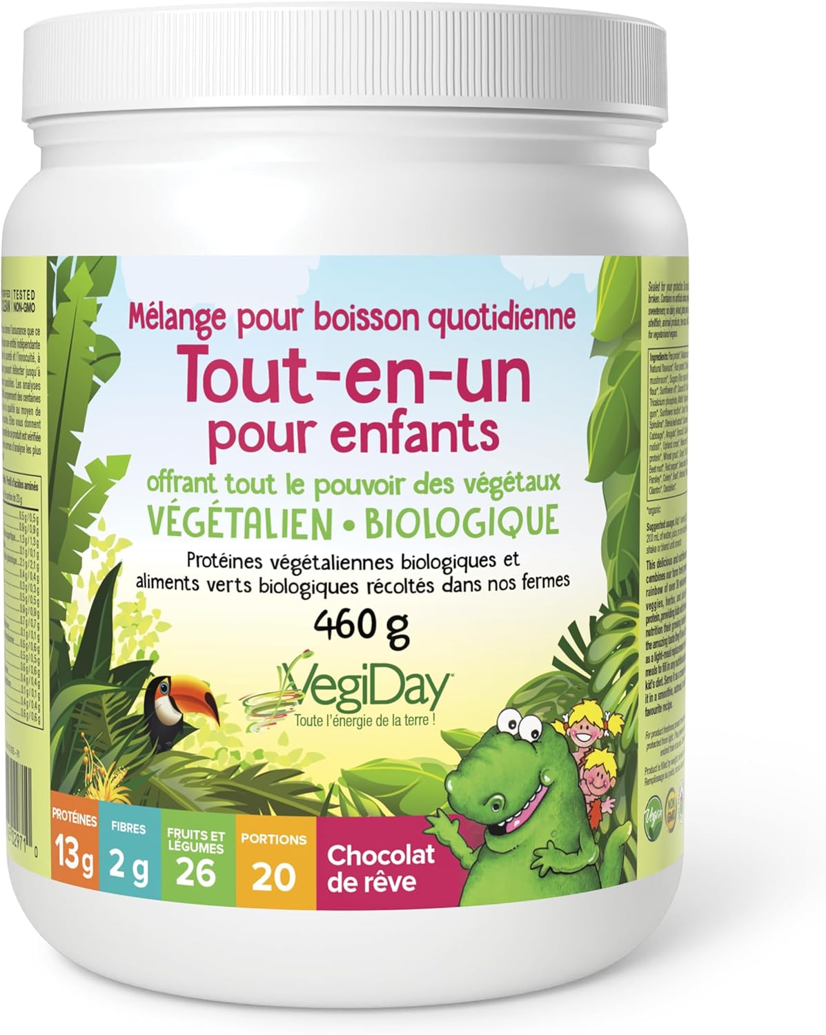 Kids All-In-One Daily Shake Mix | Natural Factors® | 460 g