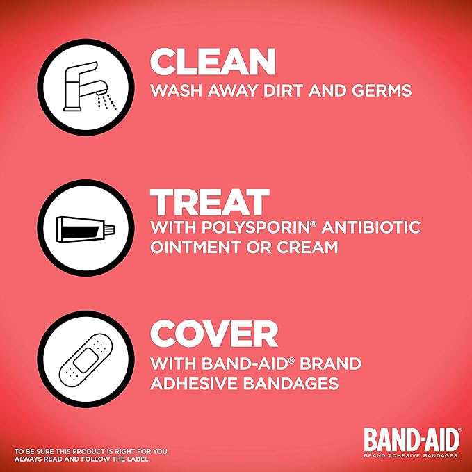 Flexible Fabric bandages Family Pack | Band-Aid® | 50 Count