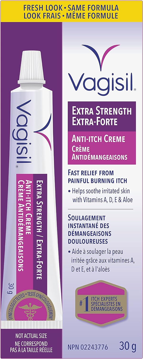 Extra Strength Anti-Itch Creme  | Vagisil® |  30 g