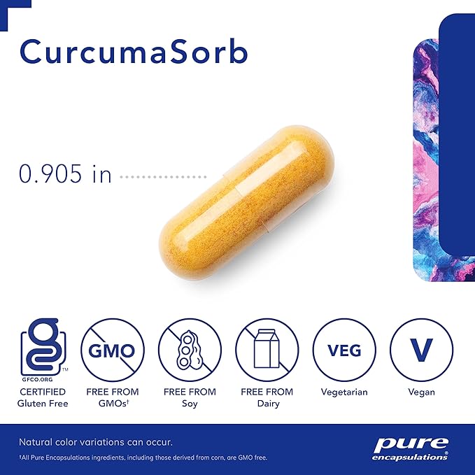 CurcumaSorb 180's | Pure Encapsulations® | 180 Capsules