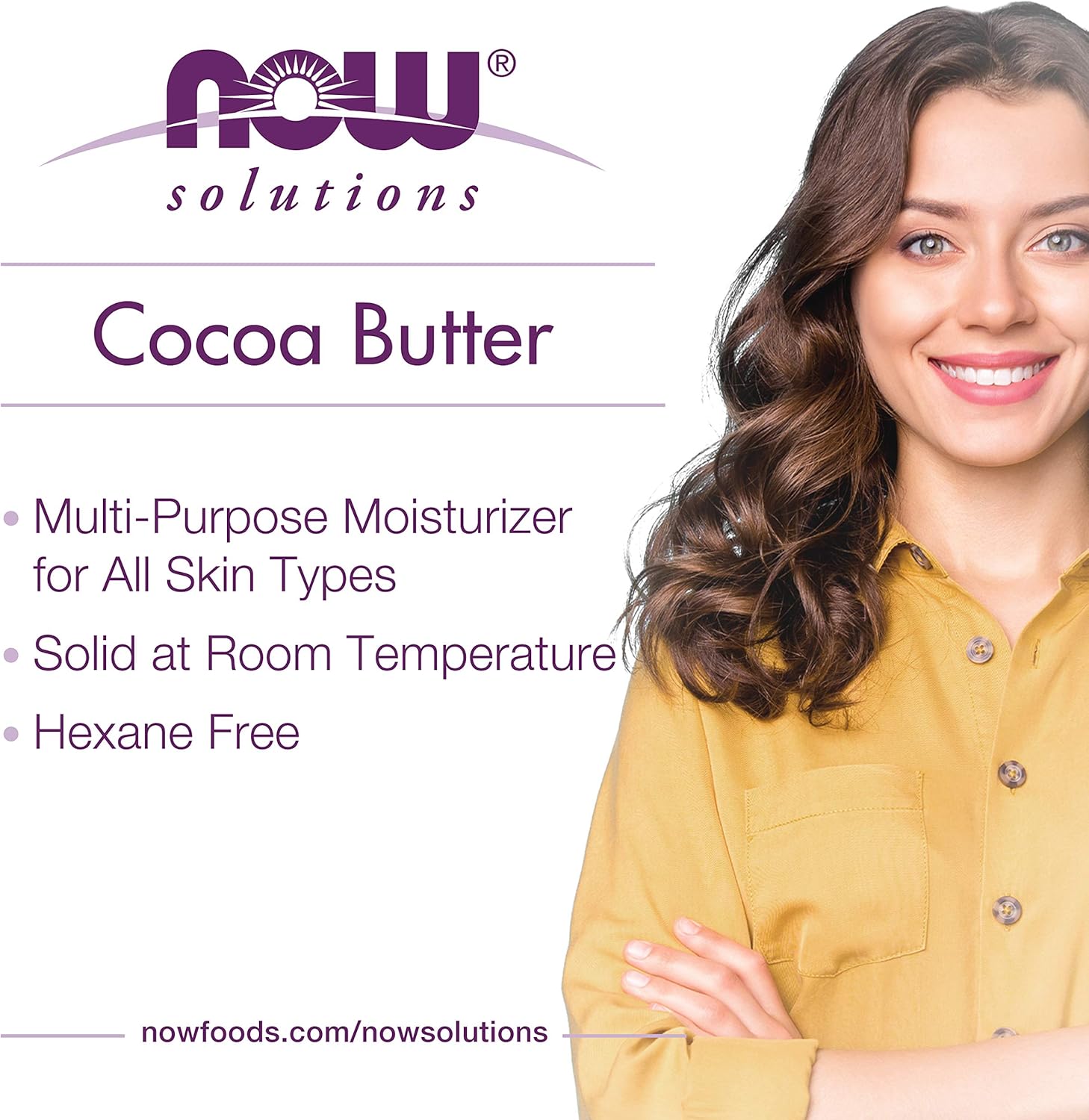 Cocoa Butter | NOW® | 207 mL