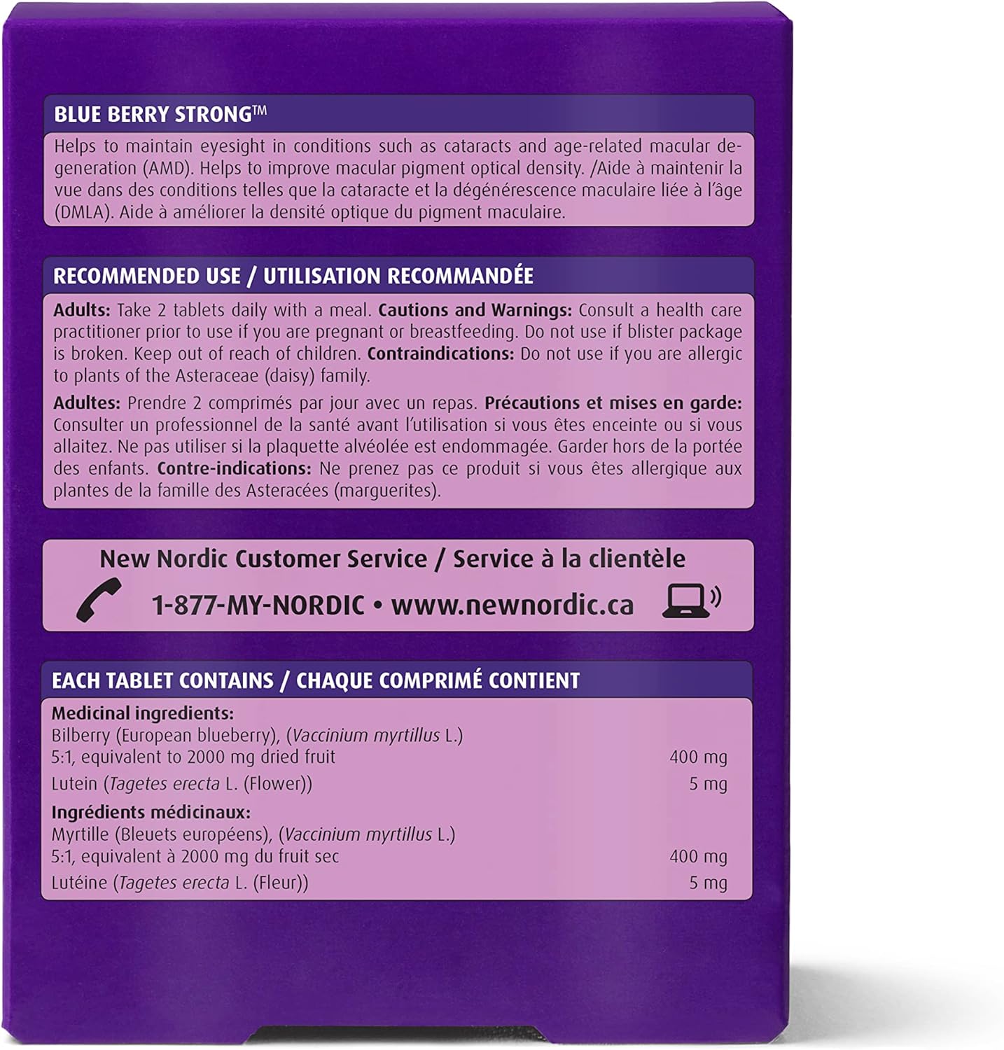 Blue Berry™ Strong | New Nordic | 60 Vegan Tablets