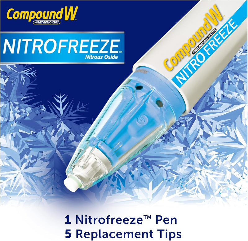 NitroFreeze™ | Compound W®  | 1 Pen and 5 Tips